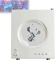 Color Ferrofluid Speaker, Ferrofluid Sound Visualizer, 30W Stereo Sound Extra Bass Portable Desktop Subwoofer with Bluetooth Durable Speakers for Outdoor Travel Home Tv Computer Office Desktop Decor.