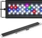 Led Aquarium Light, 22W Full Spectrum Fish Tank Light with Timer Auto On/Off, Ad