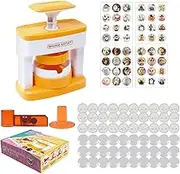 Button Badge Maker for Kids | Button Press Machine | Badge Maker Kit | Button Press Craft Toy, Badge Making Kit for Kids, Badge Maker Set, Creative Badge Crafting Tool