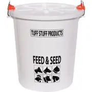 Tuff Stuff 12 Gal./50 Lb. Feed & Seed Storage Tub with Lid FS12 Tuff Stuff FS12