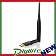 Simplecom AC600 WiFi Dual Band USB Adapter w/ 5dBi High Gain Antenna NW611