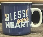 Wanda June Home “BLESS YOUR HEART” Coffee Mug 20 oz Stoneware Cup