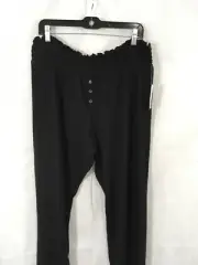 NWT NORDSTROM BP Lightweight WaffleKnit Stretch PJ Pants ElasticAnkle Woman’s XL