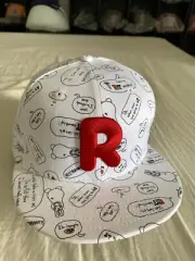 New Era Limited R White Cap 59fifty - Baseball Cap - Size 7 1/2