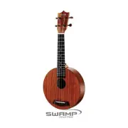 Enya EUR-X1 HPL Round Soprano Ukulele with Gig Bag and Accessories Capo Strap