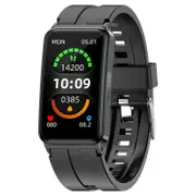 Smart Watch With Heart Rate And Blood Pressure Monitoring Colour Screen Black Smart Watches