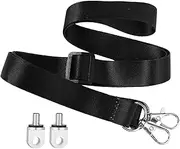 PEUTIER Controller Neck Strap, Adjustable Neck Strap Soft Sling Belt Lanyard Holder for DJI RC/RC 2/DJI Mini 4 Pro/Air 3/Mavic 3 pro/Mini 3/Mini 3 Pro Remote Controller Drone Accessories, Black
