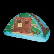 Pacific Play Tents Tree House Bed Tent - 77 In X 38 In X 35 In