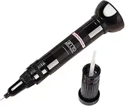 Gem Glue for Nails - 8ml Black Glue Pen with Brush Pen Tip - Nail Charm Gel, Super Strong Adhesive, 3D Design Art Polishing Agent for Charm Gems Jewel