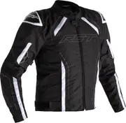 RST S-1 Motorcycle Textile Jacket, black-white, Size 4XL for Men Black White
