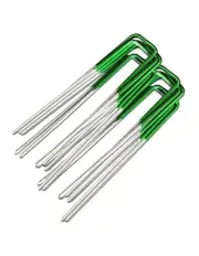 Primeturf 200pcs Synthetic Artificial Grass Pins Fake Lawn Turf Weed Mat Pegs