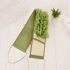 with Pull Strap Back Scrubber Back Scrub Towel Shower Exfoliating