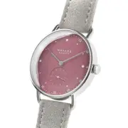 NOMOS Glashütte Metro 33 muted red watch unisex TO03770