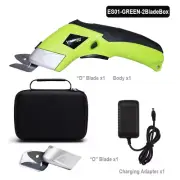 Electric Scissor Fabric Leather Tailor Cutting Machine Handheld Battery Operated