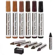 Furniture Scratch Marker 6 Shades Touch Up Pen Laminate Wood Floor Marks Repair