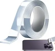 Strong Double Sided Tape | Clear Heavy Duty Mounting Strips - Transparent Strong Waterproof Tape for Picture Carpet Securing Quick Repairs