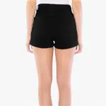 AMERICAN APPAREL DENIM HIGH-WAIST CUFF SHORT