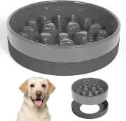 Ceramic Slow Feeder Dog Bowls for Medium Large Breed, Slow Feeding Dog Bowl, Dog