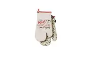 Ladelle Set Of 2 Wonderful Kitchen / Bbq Oven Mitt Oven Mitts & Potholders