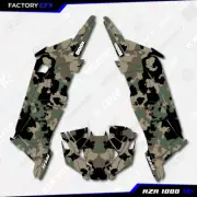 Woodland Distressed Graphics kit fits Polaris RZR XP 1000 4 Door 19-23
