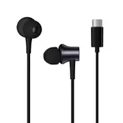 Piston Type-C Earphone In-ear Stereo Aluminum alloy Earbuds Headphone with Mic