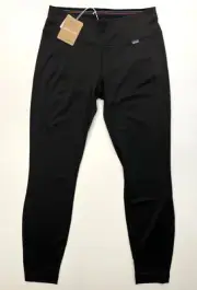 Women's PATAGONIA Capilene Midweight Baselayer Bottoms - BLACK - #44492