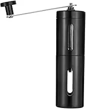 HONMEET Easy to Carry Hand Crank Coffee Machine Bean Manual Mill Stainless Steel Compact for Home Travel Camping Versatile