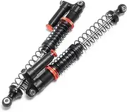 RC Car Piggyback Shock Absorber Spring Kit 90/100/110/120mm,for 1:10 Axial SCX10 RC Rock Crawler Shock Dampers Remote Control Car Steering Shock(100mm 2PCS)