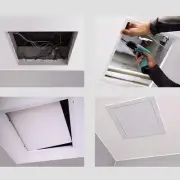 Seamless ABS Access Panel for Quick Plumbing and Electrical Inspection