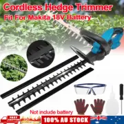 Cordless Hedge Trimmer 460MM Garden Pruner Grass Cutter For Makita 18V Battery