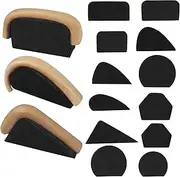 Pottery Mug Handle Molds for Clay, Mug Handle Forms for Multi-Type Cups, 5 Pcs Mug Handle Making Tool for Pottery, Various Sizes and Shapes Set of 12(Black)