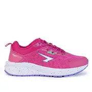 Prota Girls Lace Up Runner - Fuchsia/Lilac