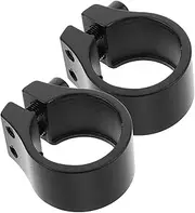 KOMBIUDA Mount Your Bike Seat Confidence 34.9mm Dual Bolt Seat Tube Clamp Bike Seatpost Clamp Quick Release Lock