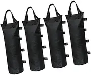 B Baosity 4X Sand Bags Canopy Weights with Handles Empty Portable Oxford Cloth Sandbag Weight Bags for Pergolas Patio Furniture Gazebo