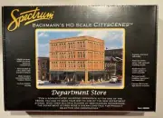 HO Bachmann Spectrum Cityscenes Building Kit #88006 Department Store NEW SEALED