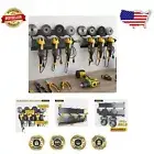 Premium Angle Grinder Holder - 2 Pack Tool Storage Rack for Milwaukee & Dewalt