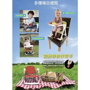 英國【Apramo Flippa】QTI 可攜式兩用兒童餐椅 2022版｜卡多摩