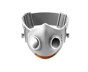 Adjustable Dual Valve Protective Mask Dustproof Facial Cover for Home Office