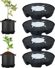 Watering Trays for Plants | Automatic Water-Absorbent Planter - Non-Woven Fabric Watering Systems for Outdoors Succulent Potted Plants Seedlings