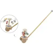Kaper Kidz - Calm & Breezy Wooden Push Along Spinning Carousel from Tates Toy...