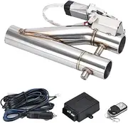 Universal Stainless Steel 304 Electric Exhaust Downpipe Cutout E-Cut Out Dual-Valve Remote Wireless(2.0)