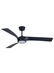 Line 132cm DC Fan with Light in Black