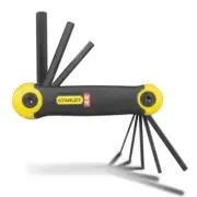 New Stanley 69-264 8-in-1 Metric Hex Allen Folding Hexagon Key Set Chamfered Tip