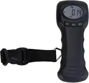 TEMPNAP Portable Digital Fishing Luggage Scale Black Compact Electronic Weight Scale for Travel for Fishing Baggage Suitcase Use No Battery Included
