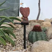 Eagle Statue Garden Solar Pile Light Resin Solar Light Outdoor Decoration Lighting Eagle and Pile Solar