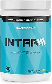 Intra | Essential Amino Acids, Electrolytes, Coconut Water, Pomegranate, Tart Cherry, Spirulina, Delicious Tropical Blast (30 Servings) (Tropical Blast)