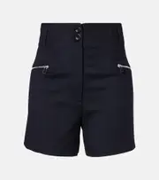 [Max Mara] Max Mara Lola camel hair shorts UK 16 blue