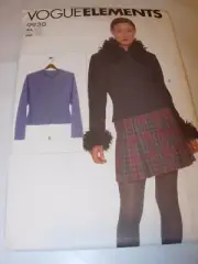 WOMENS UNCUT VOGUE SEWING PATTERN 9930 CAREER FITTED JACKET SIZE XS S M L XL