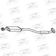 Redback Mufflers Bolt-On to suit Bi4416-Hyundai Lantra Centre - M4183