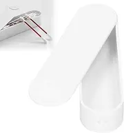 Haosie Cotton Swab Box, Q-Tip Swab Container Dispenser, Cotton Swab Holder with Cover for Makeup Countertop Bathroom Home Office(White)